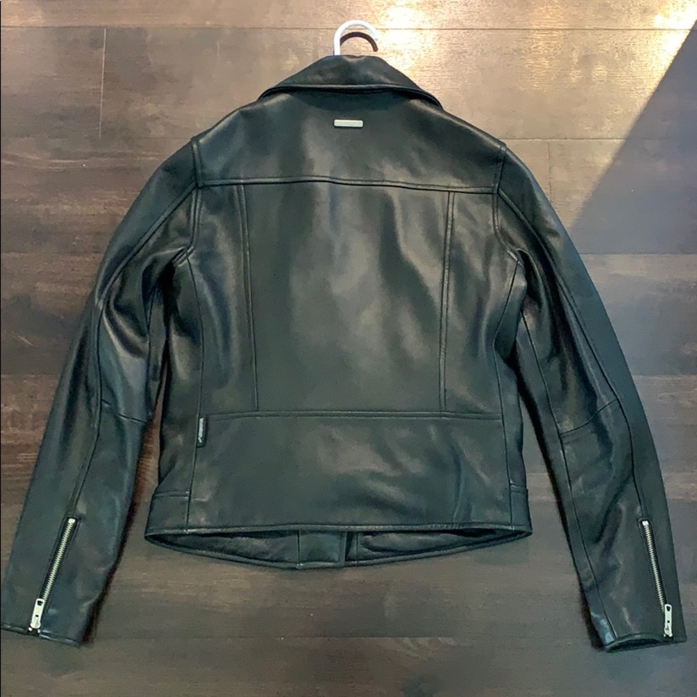 William Rast Leather Jacket - Picture 5 of 6